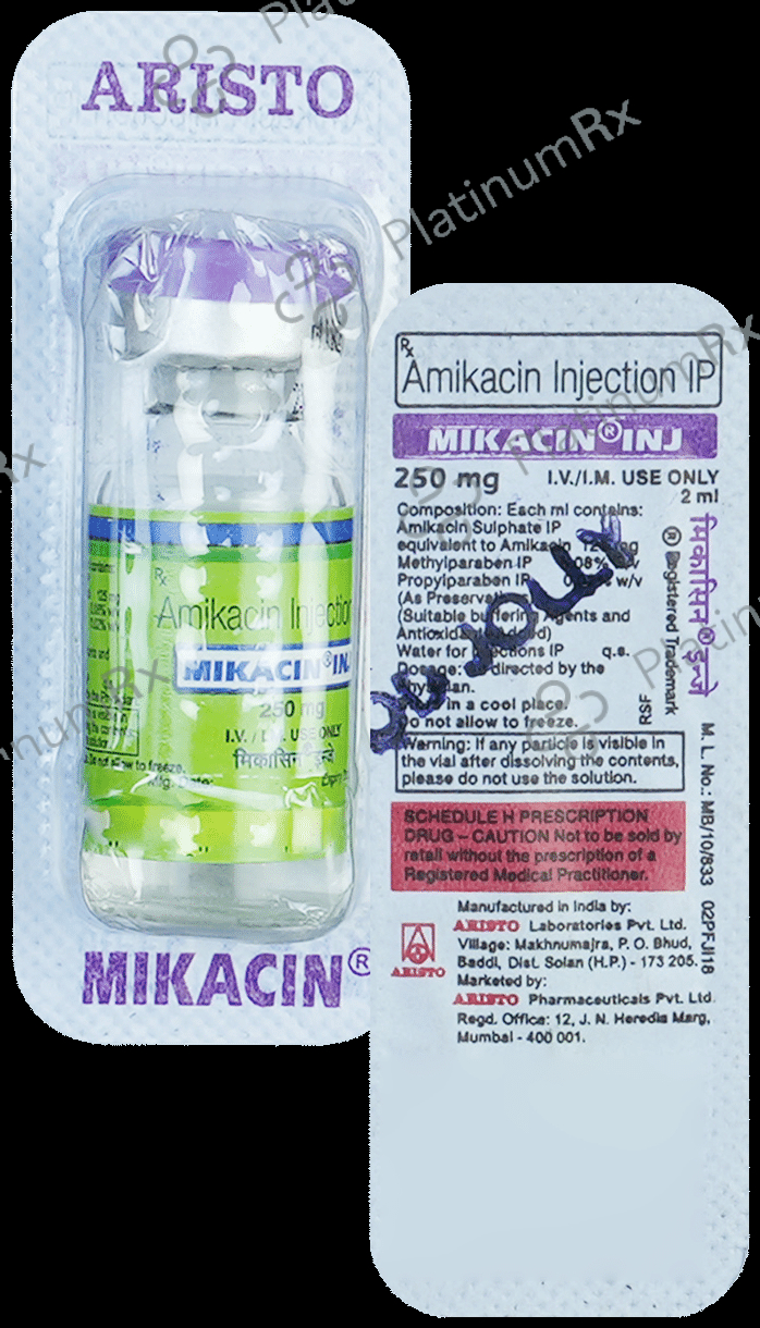 Mikacin 250mg Injection 2ml