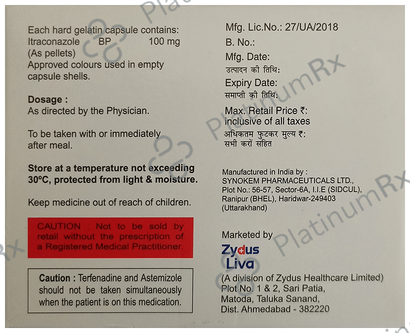 Mycoclear 100 Capsule 7 Capsule