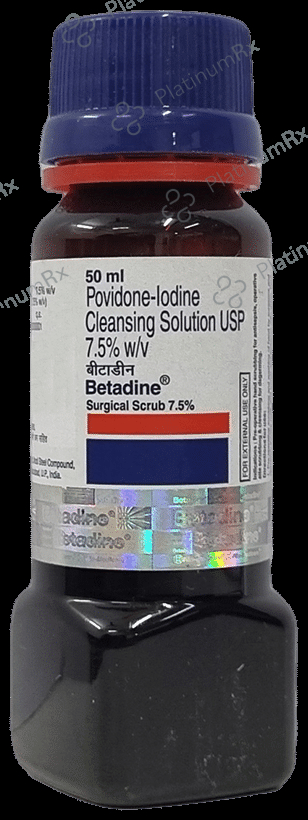 Betadine Surgical Scrub 7.5% 50gm