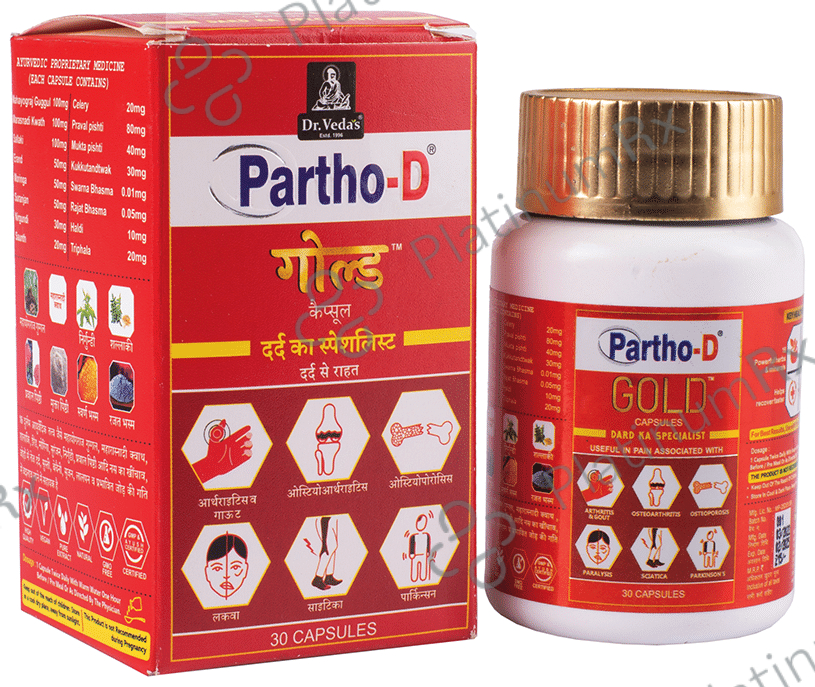 Dr. Veda's Partho-D Gold Capsule