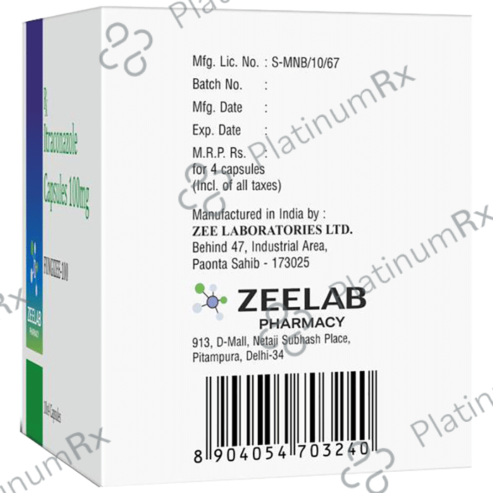 Fungizee 100mg Capsule