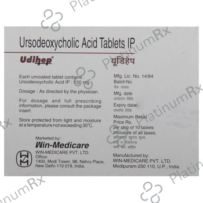 Udihep 150mg Tablet 10s