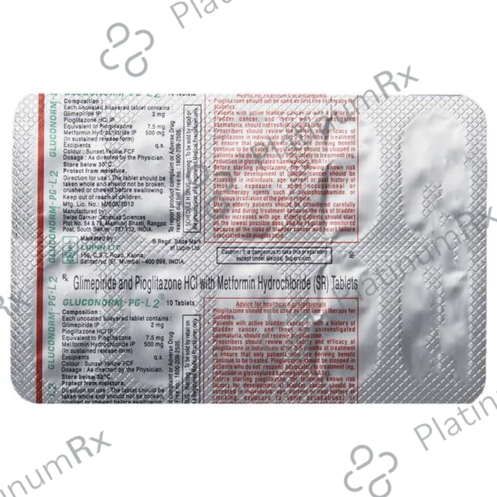 Gluconorm-PG-L2 Tablet SR