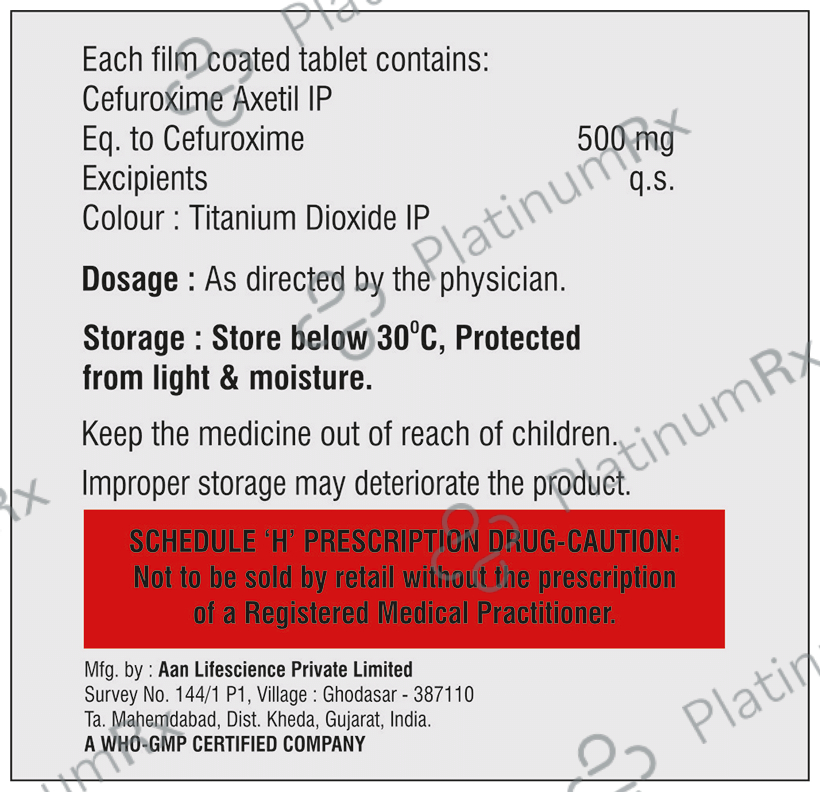 Cefga 500 Tablet
