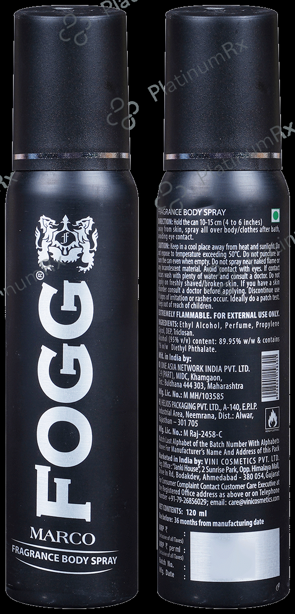 Fogg Fragrance Spray Marco