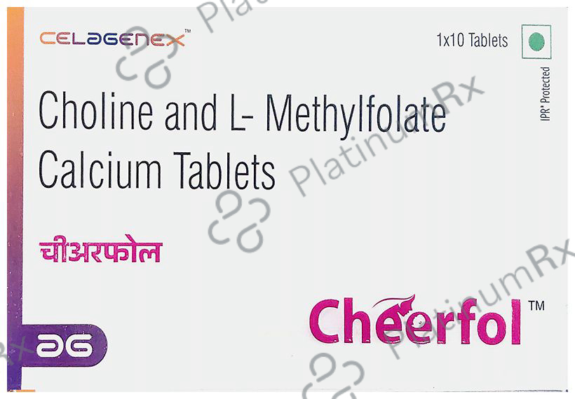 Cheerfol 450/1mg Tablet 10s