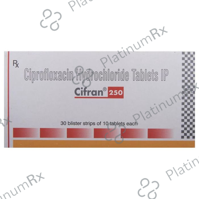 Cifran 250mg Tablet 10s