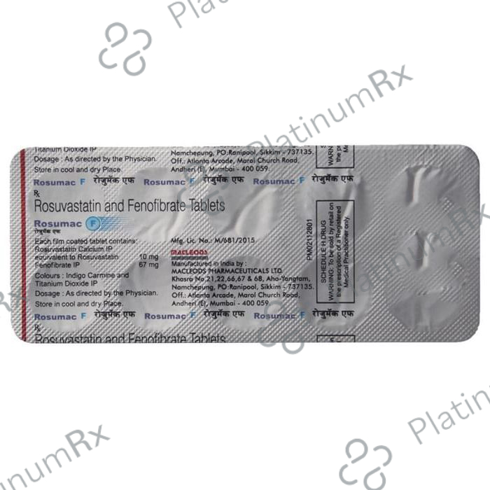 Rosumac F 67/10mg Tablet 10s