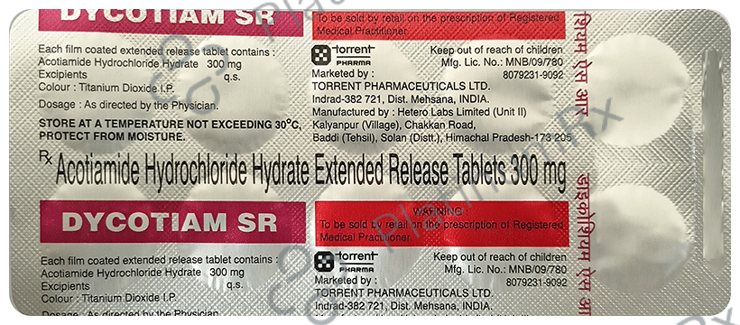 Dycotiam SR 300mg Tablet 10s
