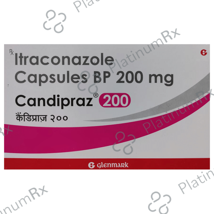 Candipraz 200mg Capsule 10 Capsule