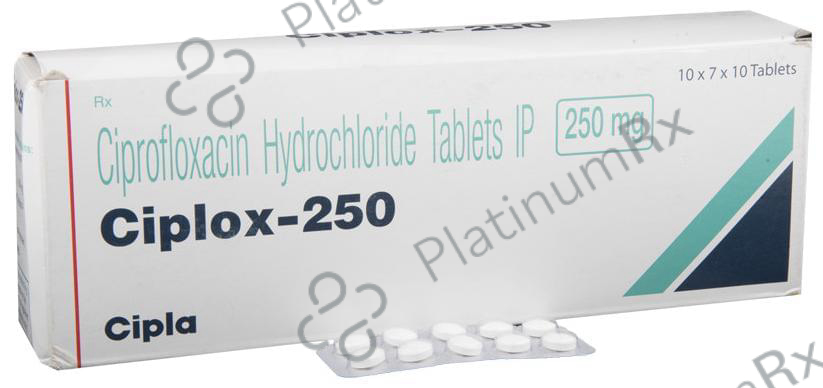 Ciplox 250mg Tablet 10s