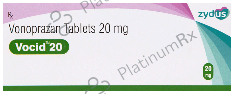 Vocid 20mg Tablet 10s