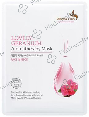 Aroma Yong Aromatherapy Mask Lovely Geranium