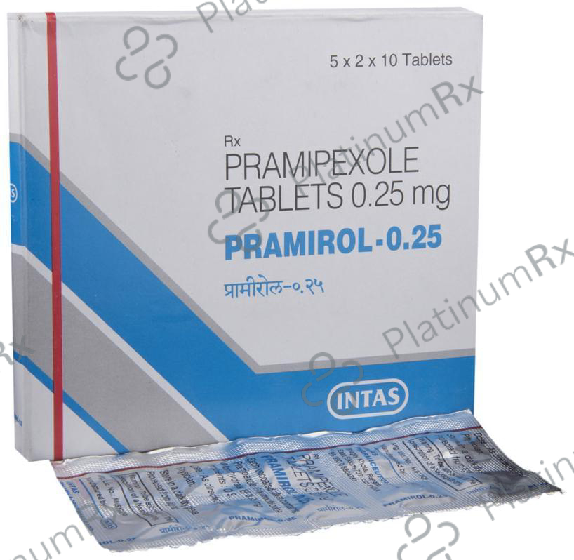 Pramirol 0.25mg Tablet 10s
