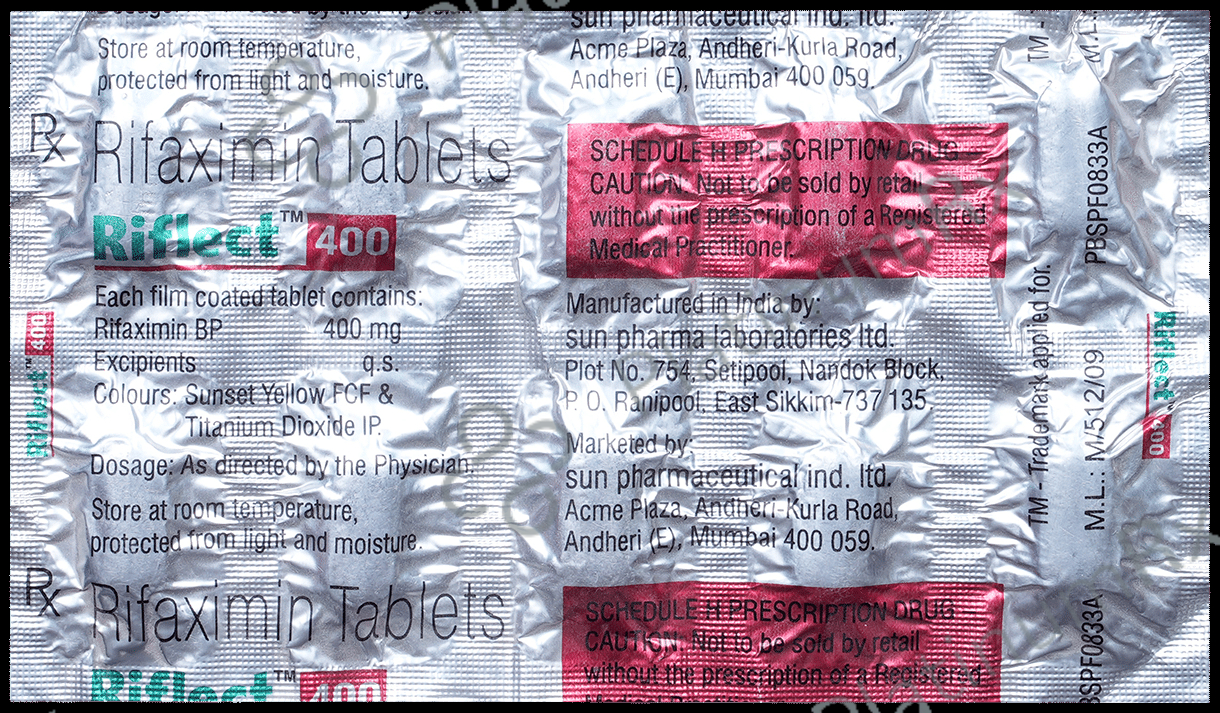 Riflect 400mg Tablet 10s