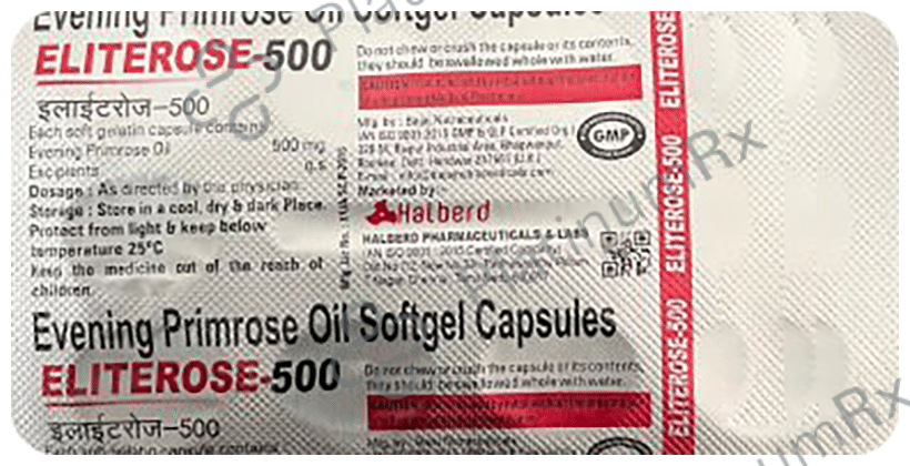 Eliterose 500 Softgel Capsule