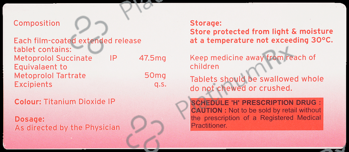 Ozolol 50mg Tablet XL