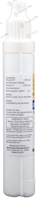 Zenflox 0.3% Eye/Ear Drop 10ml