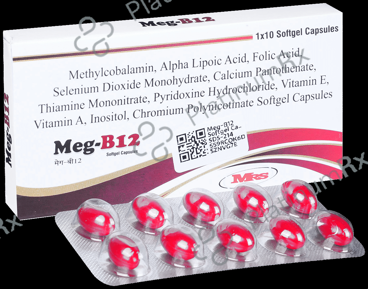 Meg-B12 Softgel Capsule