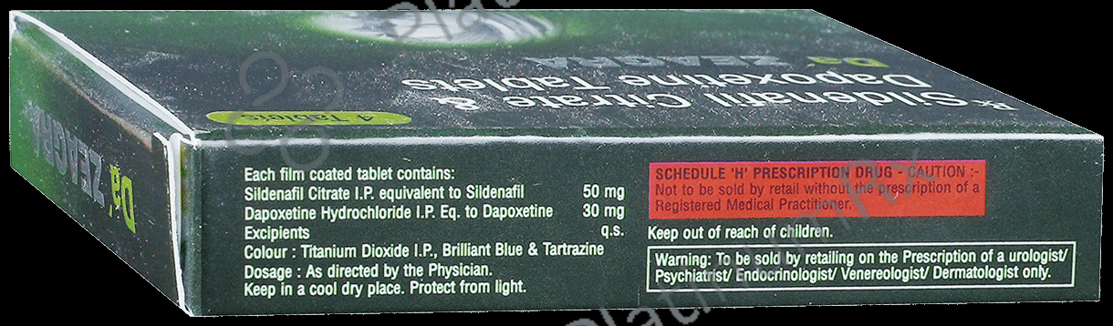 DA Zeagra 30/50mg Tablet 4s
