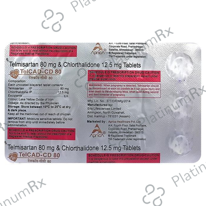 Tel Cad CD 80 Tablet 10 Tablet