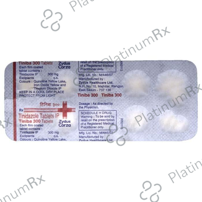 Tiniba 300mg Tablet 10s