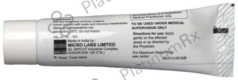 Aziderm 20% Gel 15gm