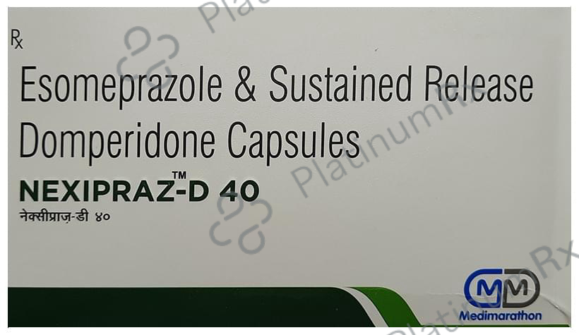 Nexipraz-D 40 Capsule SR