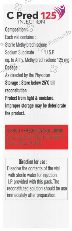C Pred 125mg Injection