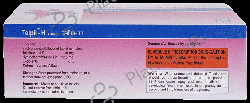Telpil H 40mg/12.5mg Tablet