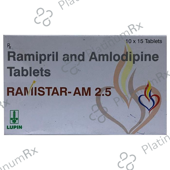 Ramistar AM 2.5/5mg Tablet 15s