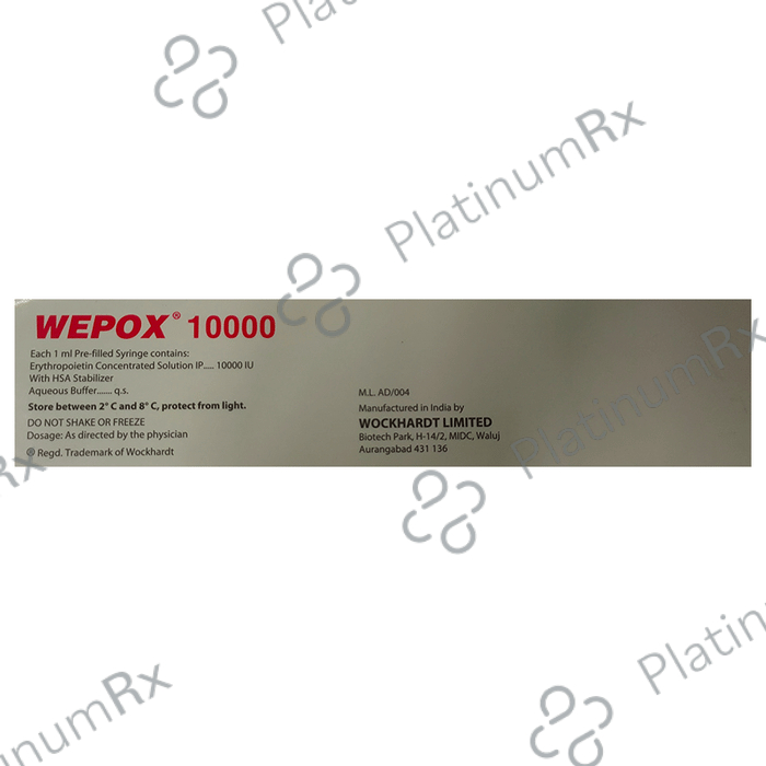 Wepox 10000IU Injection