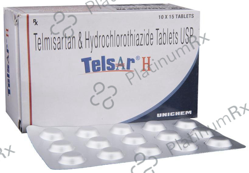 Telsar H 40/12.5mg Tablet 15s