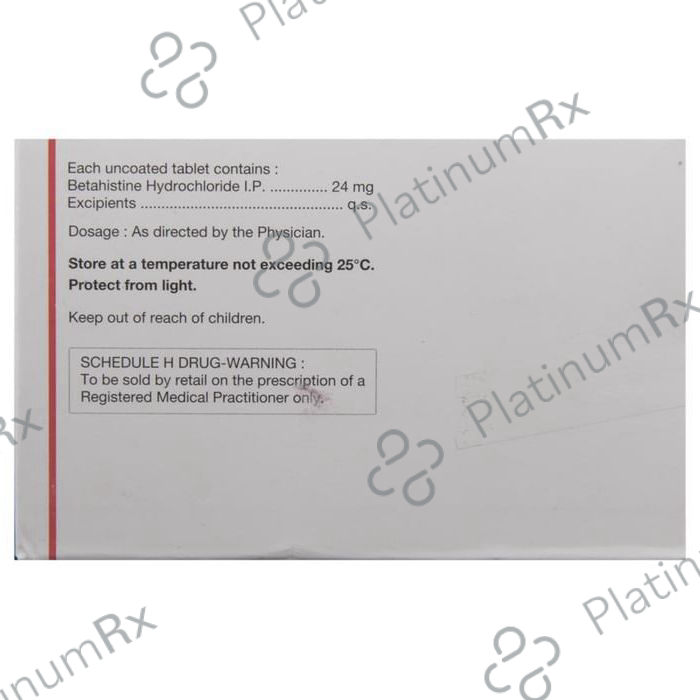 Vertin 24mg Tablet 15s