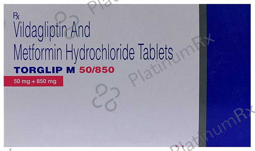 Torglip M 850/50mg Tablet 10s