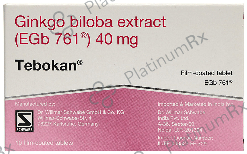 Tebokan 40mg Tablet 10s