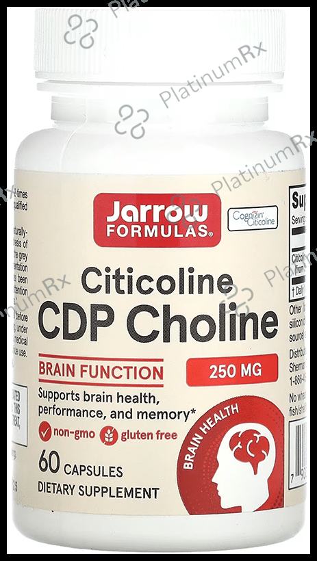 Jarrow Formulas Citicoline CDP Choline 250mg Capsule