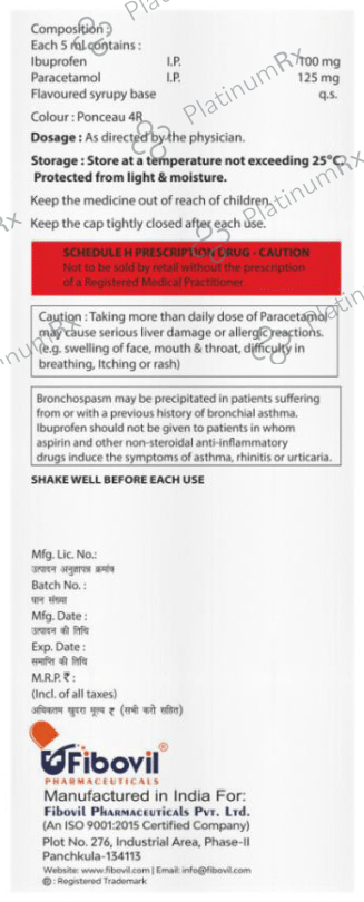 Ibuvamp Plus Syrup