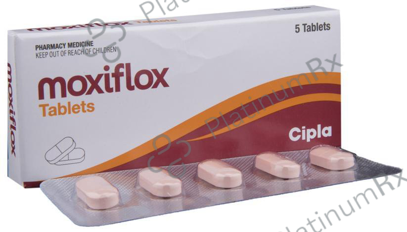 Moxiflox 400mg Tablet 5s