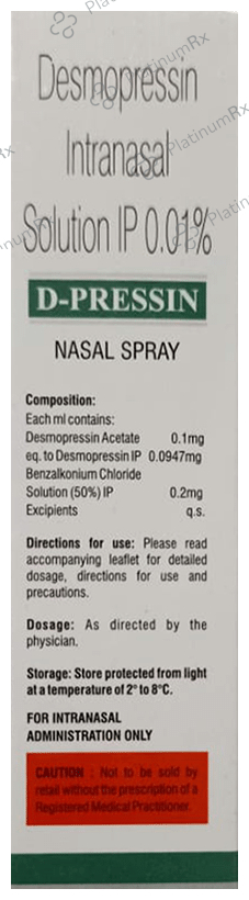 Dpressin Nasal Spray