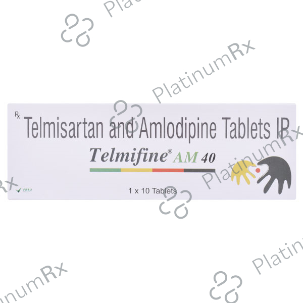 Telmifine AM 40/5mg Tablet 10s