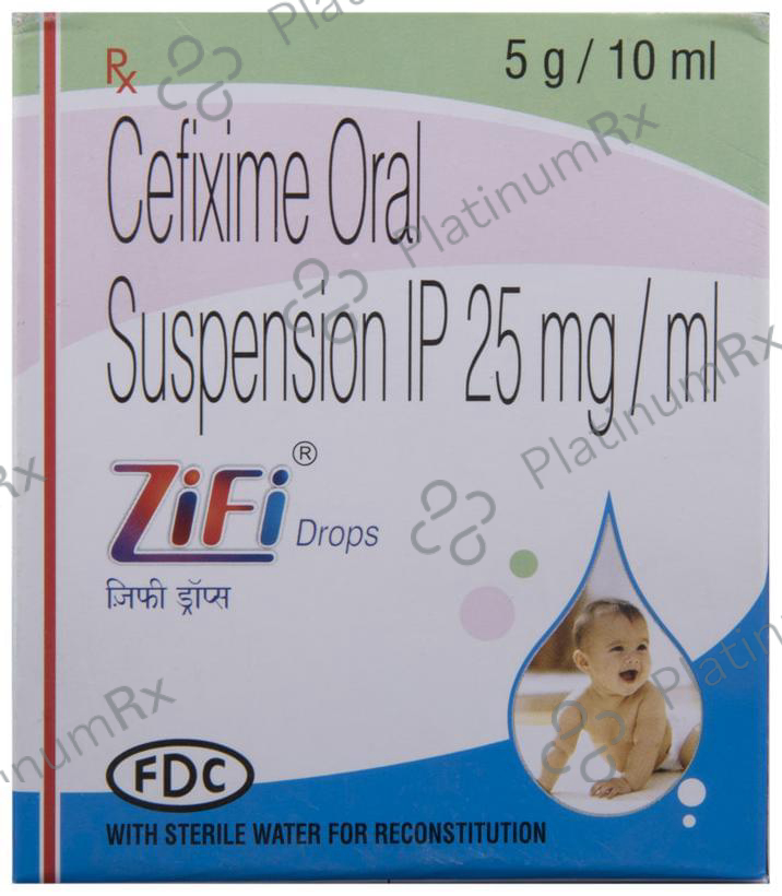 Zifi 25mg Oral Suspension 10ml