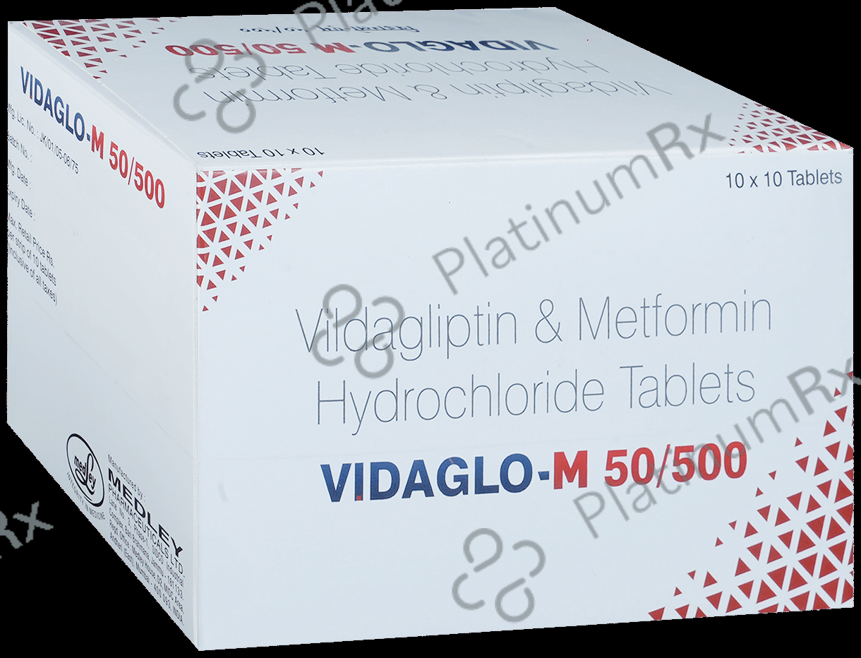Vidaglo M 50/500mg Tablet 10s
