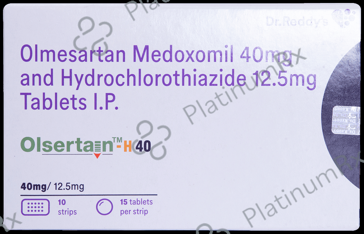 Olsertain H 40 12.5/40mg Tablet 15s
