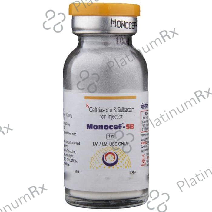 Monocef SB 1.5gm Injection 1s