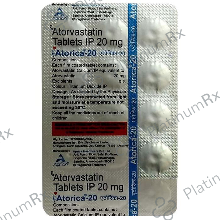Atorica 20 Tablet 10 Tablet