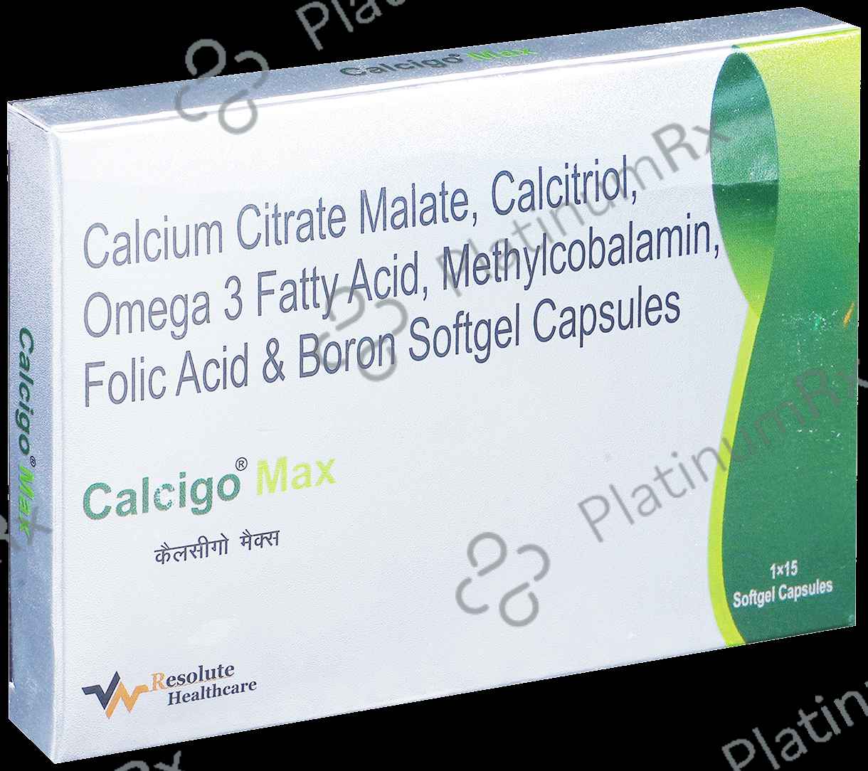 Calcigo Max Softgel Capsule 15 Soft Gelatin Capsule