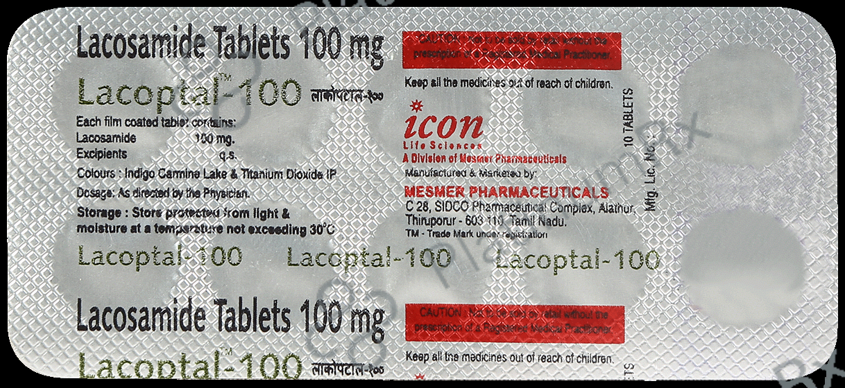 Lacoptal 100mg Tablet 10s