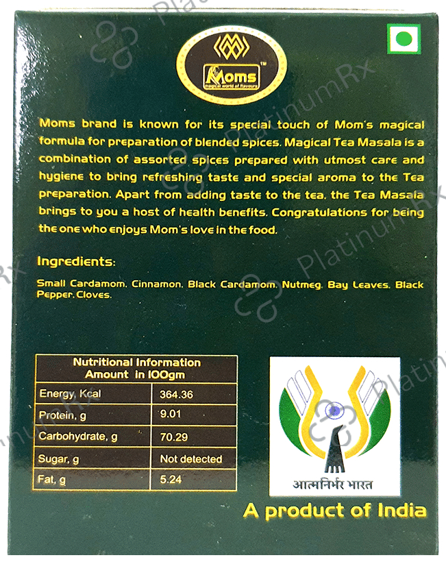Moms Magical Tea Masala Ginger Free