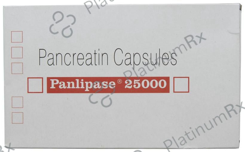 Panlipase 25000 Capsule 10s
